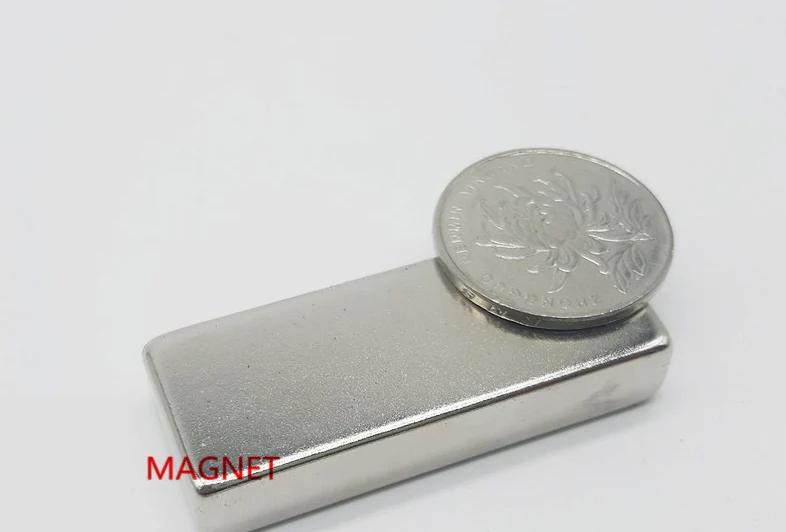 Комплект из 2 предметов, 50*20*10 мм, неодимовый магнит N42 N52 блоковые магниты 50X20X10 мм