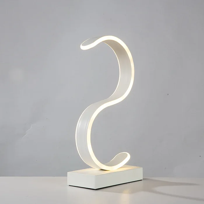 Modern Simple Bedside Desk Lamp Bedroom Artistic Individuality Creative LED Fashion Living Room Table Lamps For Living Room