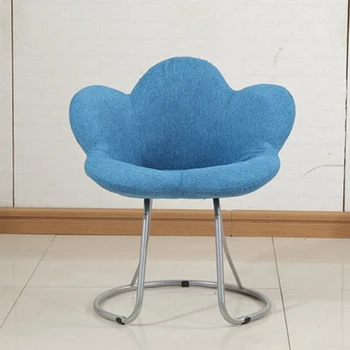 

1B Creative Makeup Chair Modern Minimalist Bar Chair Living Room Lounge Chair Bedroom Princess Pink Cute Beauty Dressing Stool