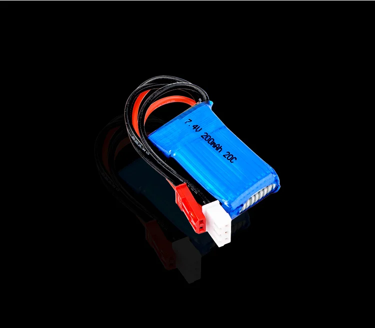 2 шт 7,4 V 2S 200mAh 20C LiPO батарея JST Разъем для RC весы 1/36 модель багги Грузовик F3P Крытый Микро самолет