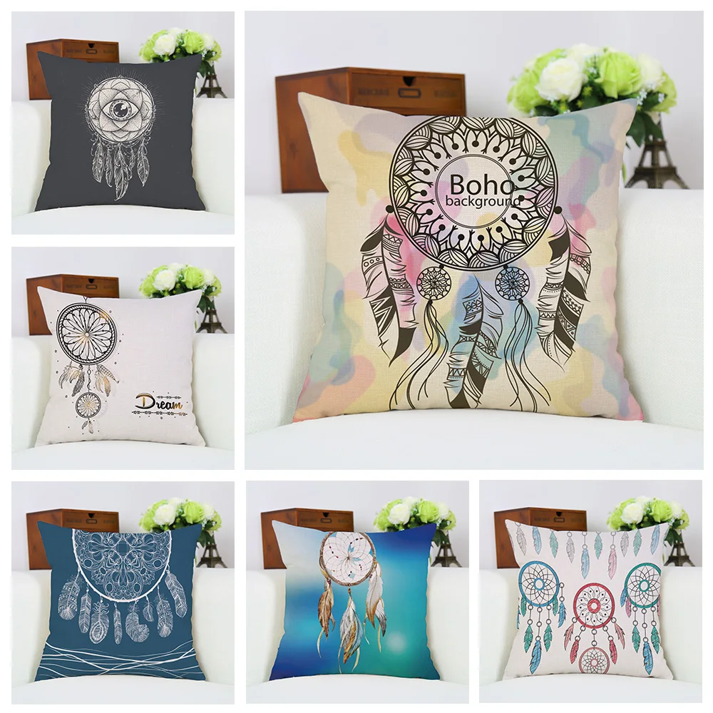 Buy Cotton Linen Decorative Pillow Covers Bohemian