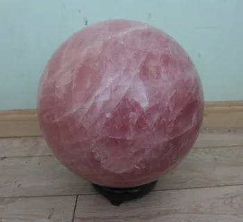 

xd j00879 Huge Natural Polished Pink Quartz Crystal Sphere ball Madagascar