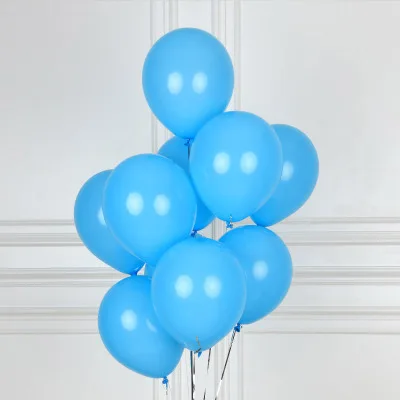 2.2g light blue Надувные воздушные шары для праздника свадебные перламутровые шары шар на день рождения globoes розовый синий черный золотой серебряный Шары поставки 1" 2,2 г - Цвет: 2.2g light blue