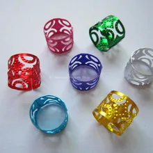 Большой Размеры 30 шт.-50 шт разноцветный 10/12 мм заколки для волос дреды бусины для дредов регулируемые зажимы для волос 10,5 мм отверстие зажим