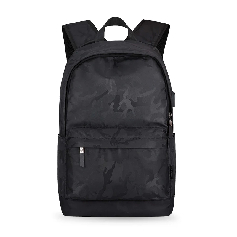  Hk Men's 15 inch USB-laptop Backpack Computer Male School Small Backpacks Oxford Leisure for Young 