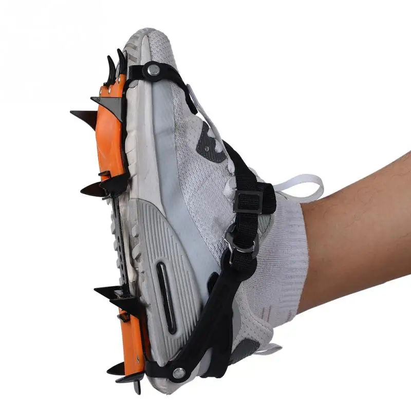 Climbing Accessories 10 Toothed Crampon Anti Slip Ice Gripper Cleats