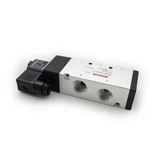 AC220V Пневматический электромагнитный клапан 4V410-15 реверсивный клапан 5 Путь 2 Позиция G1/2"