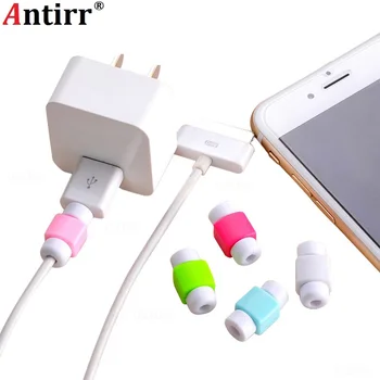 

Cute USB Cable Protector Saver Earphone Plastic Cord Protection Wire Cover 8 Pin Data Charger line Protective Sleeve For iphone