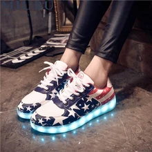 MIUBU LED Shoes For Adults Casual Unisex Shoes Women LED Luminous Shoes 2017 Plus Size Light Up Casual Shoes Lovers X548 MIUBU LED Shoes For Adults Casual Unisex Shoes Women LED Luminous Shoes 2017 Plus Size Light Up Casual Shoes Lovers X548