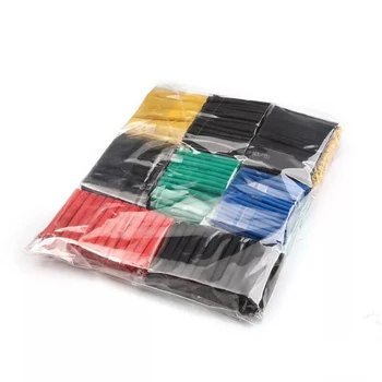 

530pcs Assorted Heat Shrink Tubing Polyolefin 2:1 Electrical Wire Cable Wrap Insulated Sleeves Shrinkable Tube Kit