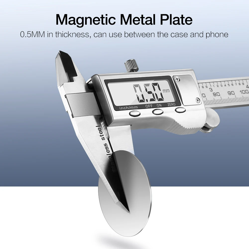 RAXFLY, магнитная металлическая пластина, 0,5 мм, универсальный магнитный железный лист, металлический диск для автомобильного телефона, держатель для автомобиля, подставка для крепления