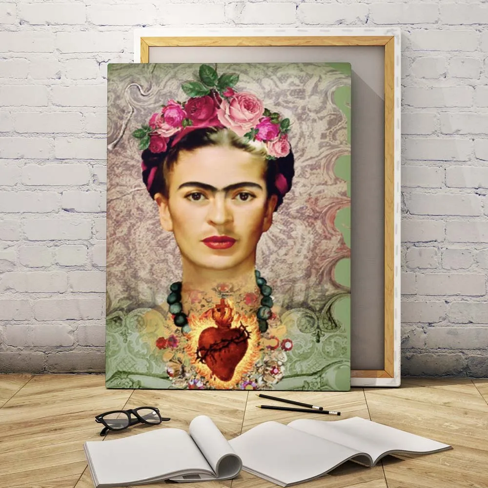 

Cuadros Decoracion Posters and Prints Heart Canvas Painting Figure Wall Pop Art Nordic Pictures For Living Room Home