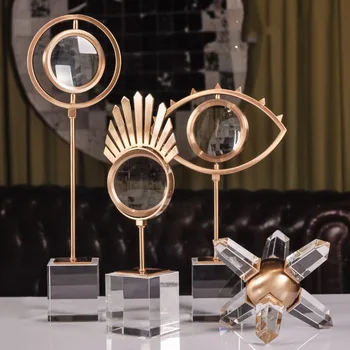 

The Eyes Are The Windows Of The Soul Statue Room Embellishment Crystal Decortion Craft Hobby Adornment Accessories Furnishing