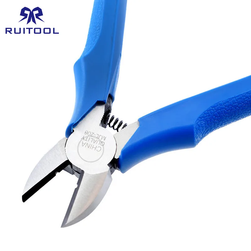 

Diagonal Pliers 6" Wire Cutter Harden CR-V Side Cutters PVC Handle Tools For Electrician
