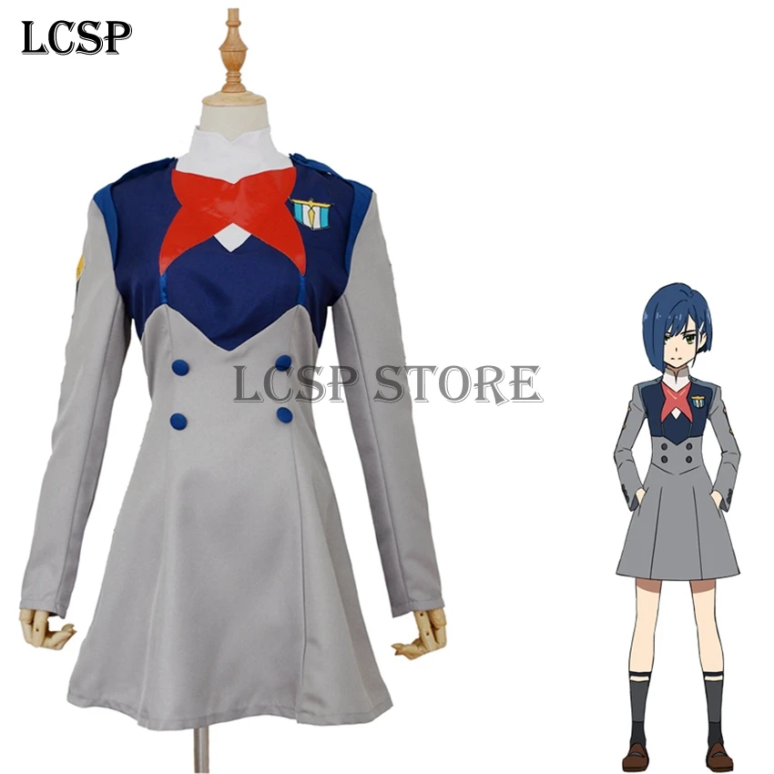 Костюм для косплея LCSP DARLING in the FRANXX ICHIGO MIKU CODE 015 униформа из японского аниме KOKORO