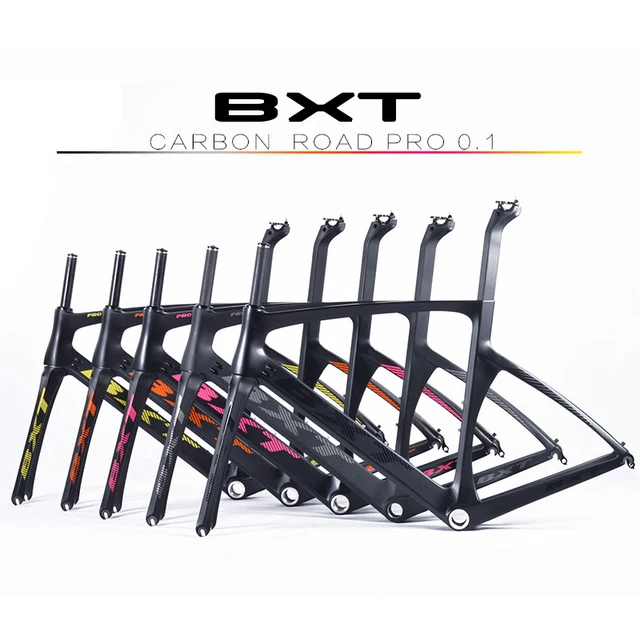 Cheap BXT Factory model! 2016 carbon road frame Di2&mechanical Full Carbon fiber Racing Frames Aero Design Carbon Road bike Frameset