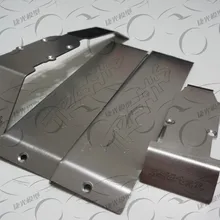 S Summit e-revo металлический протектор пластина шасси 3 мм и бампер набор для 1/10 Масштаб RC Hraxxas грузовик