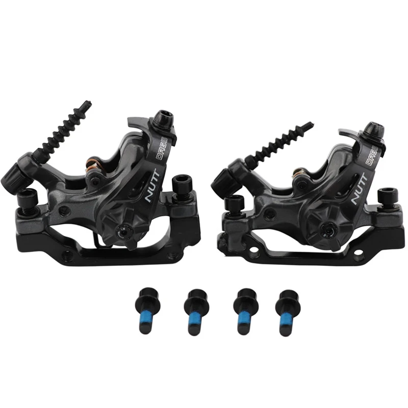 

NUTT MTB Mechanical Disc Brake Aluminium Two sides Braking Force Mountain Bike Brake Bike Brakes Set
