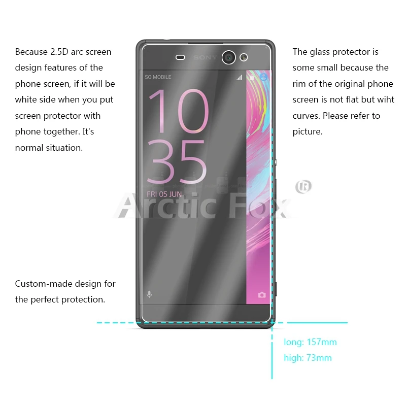 10 шт./лот Премиум закаленное Стекло для sony Xperia XA Ultra C6 F3212 F3216 6 0 Экран протектор