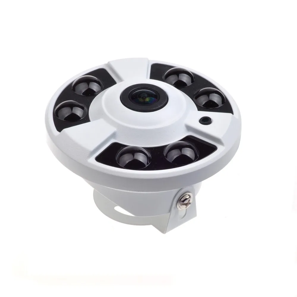 

4MP Security Fisheye IP Camera 180 Degree 360 Degree P2P ONVIF IR Distance 30M Wide Angle View Panoramic POE Camera NightVision