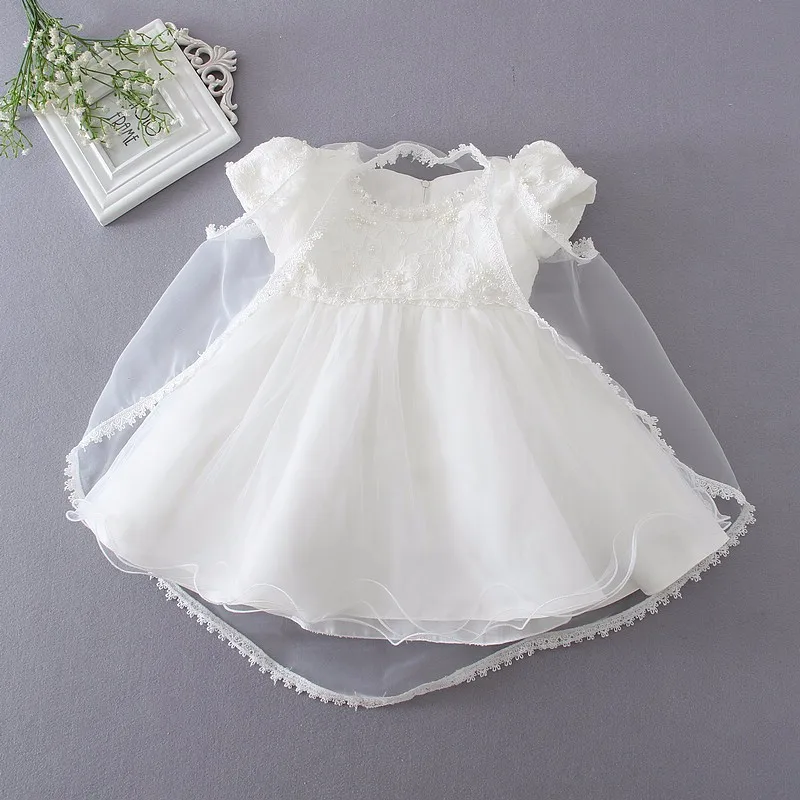 IYEAL/высококачественное платье принцессы для новорожденных девочек; платье для крещения, дня рождения, крестин; пышные платья для новорожденных; От 0 до 18 лет месяцев