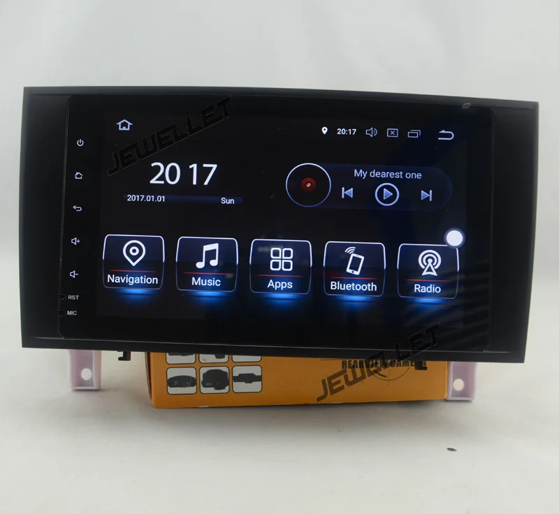 Sale 8" quad core  Android 9.0 Car GPS radio Navigation for Benz SLK R171 2004-2010  with 4G/Wifi DVR OBD mirror link 1