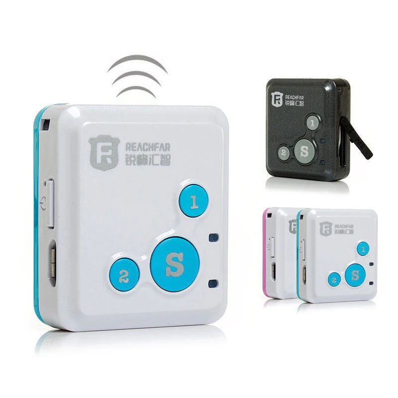 RF V16 The Smallest Smart MINI GPS Tracker Long Standby Time SOS Dual