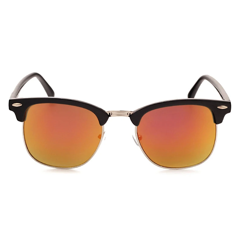 Lukoko новые круглые солнцезащитные очки для мужчин женщин брендовые дизайнерские Клубные круглые очки Классические солнцезащитные очки для вождения полуоправы
