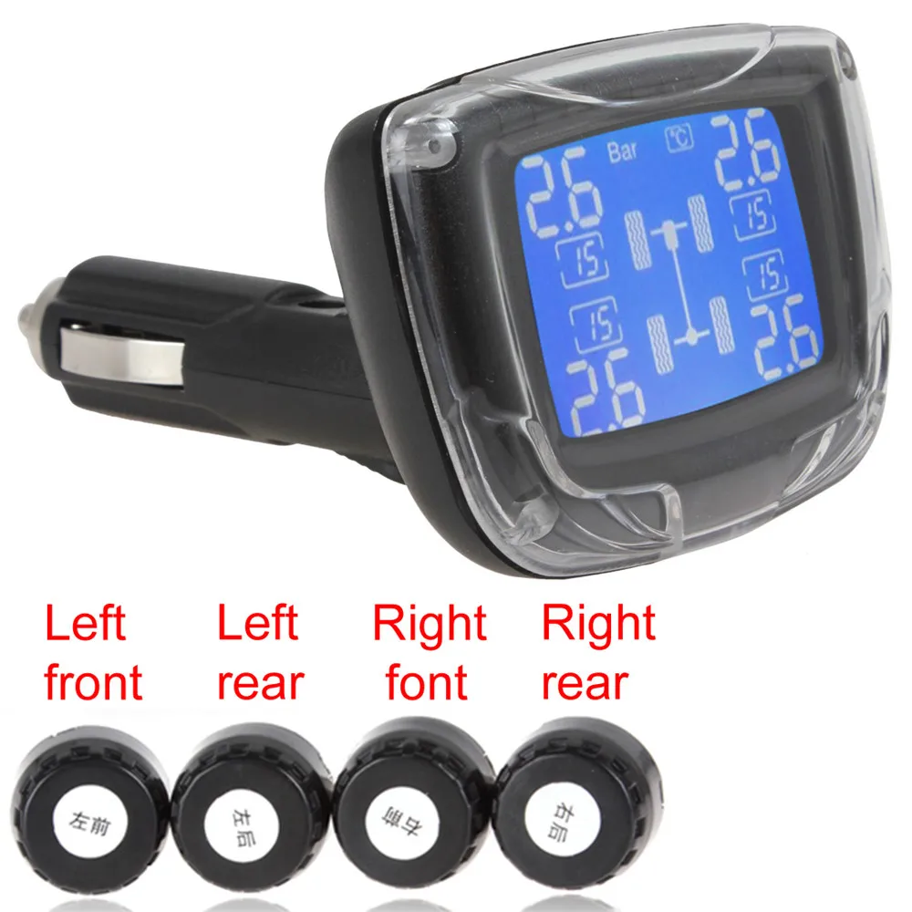 Brand New Tire Pressure Monitoring font b TPMS b font Wireless Tire Pressure Monitoring System with