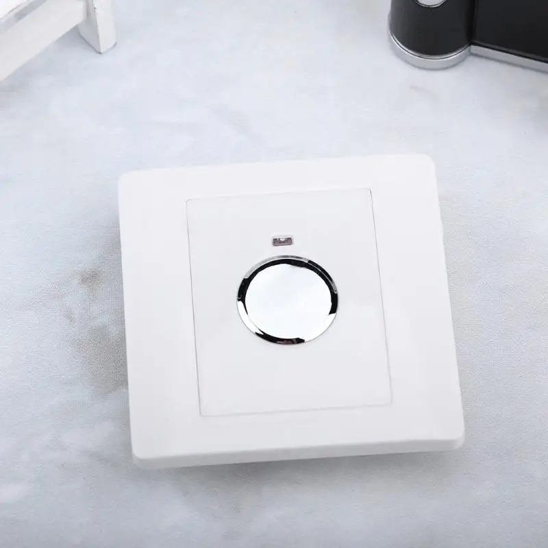 

New 220V Energy Saving LED Touch Sensor Switches Light Adjustable Light Control for Corridor Stairs Garage Wall Mounting
