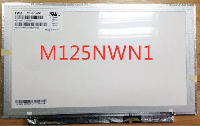 Светодиодный экран M125NWN1 R0 R1 Matrix для ноутбука 12 5 дюймовый HD 1366X768 матовый ЖК