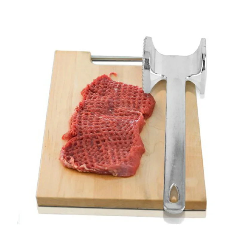 Высококачественные тендерайзеры игла для мяса, алюминиевые молоток для мяса, для стейк из свинины, кухонные инструменты для приготовления пищи