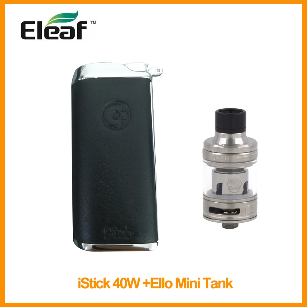 Оригинальный Eleaf iStick 40 Вт Специальный выпуск мод с 2 мл Элло мини атомайзер 2600 мАч батарея Pivot Vapors Nine 2 Fiver Mod электронная сигарета