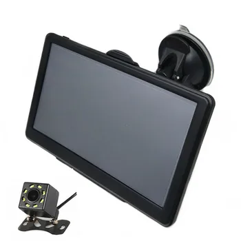 

7" Capacitive screen Car GPS Navigation 8GB MTK800M Sat Nav with Bluetooth AV-IN & Rearview camera+Free maps