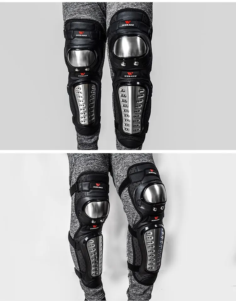 WOSAWE мотоциклетные защитные наколенники защита полный палец перчатки мото гонки Лыжный Сноуборд снаряжение протектор