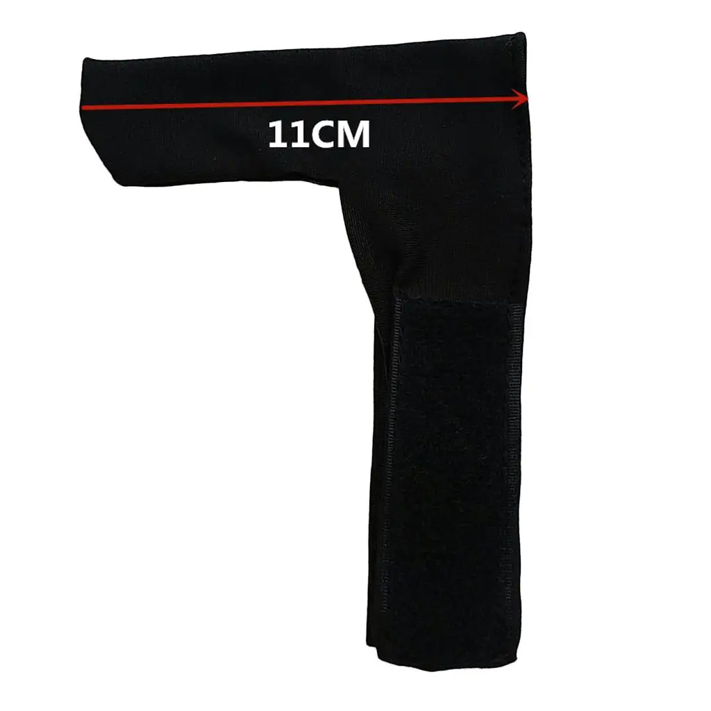 Adjustable Stretch Bowling Thumb Saver - Bowling Ball Sports Finger Grip Gear Protective Glove - One Size Fits Right & Left Hand