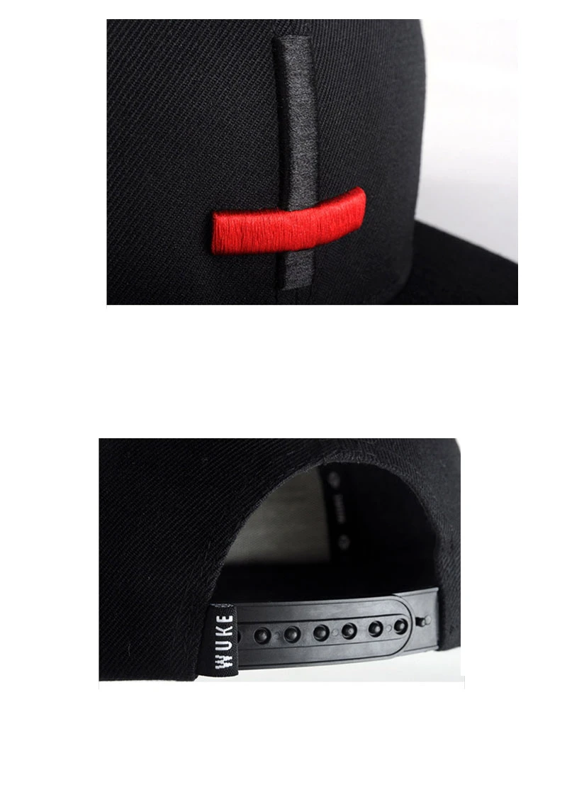 Findpro бренд уличный танец крутые кепки в стиле хип-хоп вышивка черный красный крест Snapback мужские кепки-бейсболки Bone Hat