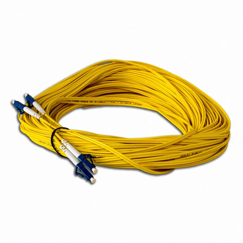 

2 packs/ lot 30M LC-LC Duplex 9/125 Singlemode Fiber Optic Patch Cable Cord Jumper