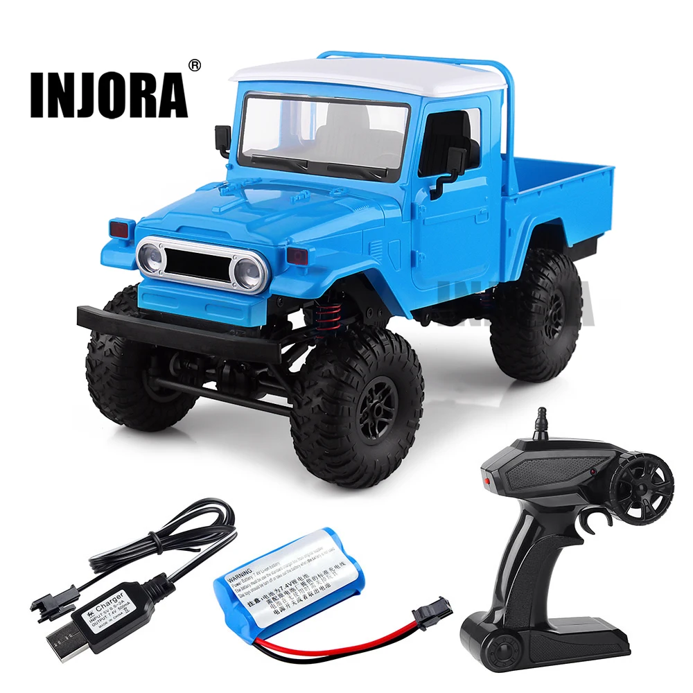 

MN-45 WPL FJ45 1:12 Scale RC Car RTR Version 2.4G 4WD RC Rock Crawler RC Remote Control Truck Toys Children Gift