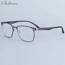 Bellcaca, оправа для очков, мужские очки, ботаник, Компьютерная оптика, прозрачные линзы, оправа для очков, для мужчин, очки, 12010