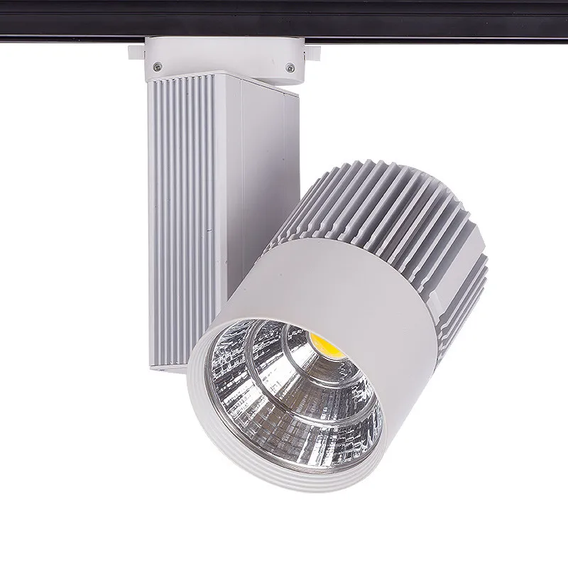 Высококачественный 30 Вт Светодиодный Трековый светильник COB Rail Spot Lamp