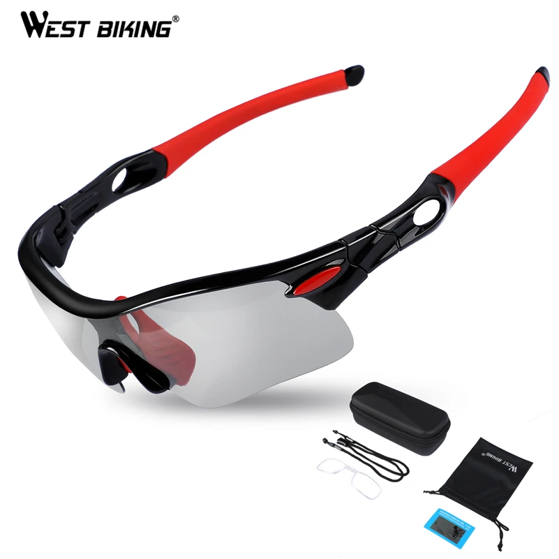 WEST BIKING Polarized Cycling Bicycle Glasses MTB Mountain Bike
