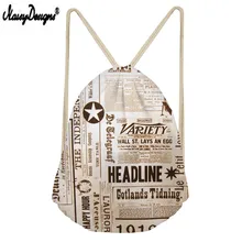 Noisydesigns 3D Picture Print custom portable Drawstring bag Men’s shoes bag Ladies travel bag high quality Men’s Backpack