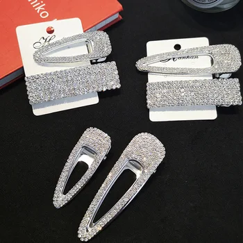 

2020 Hot Sale Fashion Women Pearl Hair Clip Snap Hair Barrette Stick Hairpin Hair Styling Accessories Clip Snap Hair