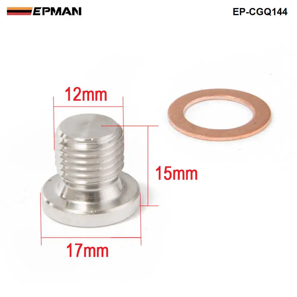 8x1.25 COPPER FLANGE LOCKING EXHAUST MANIFOLD NUT 12mm WRENCH SIZE