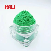 Хрустальный жемчужный пигмент, перламутровый пигмент, слюдяной пигмент, цвет: яблочный зеленый, товар: 6435, Вес нетто: 20 грамм