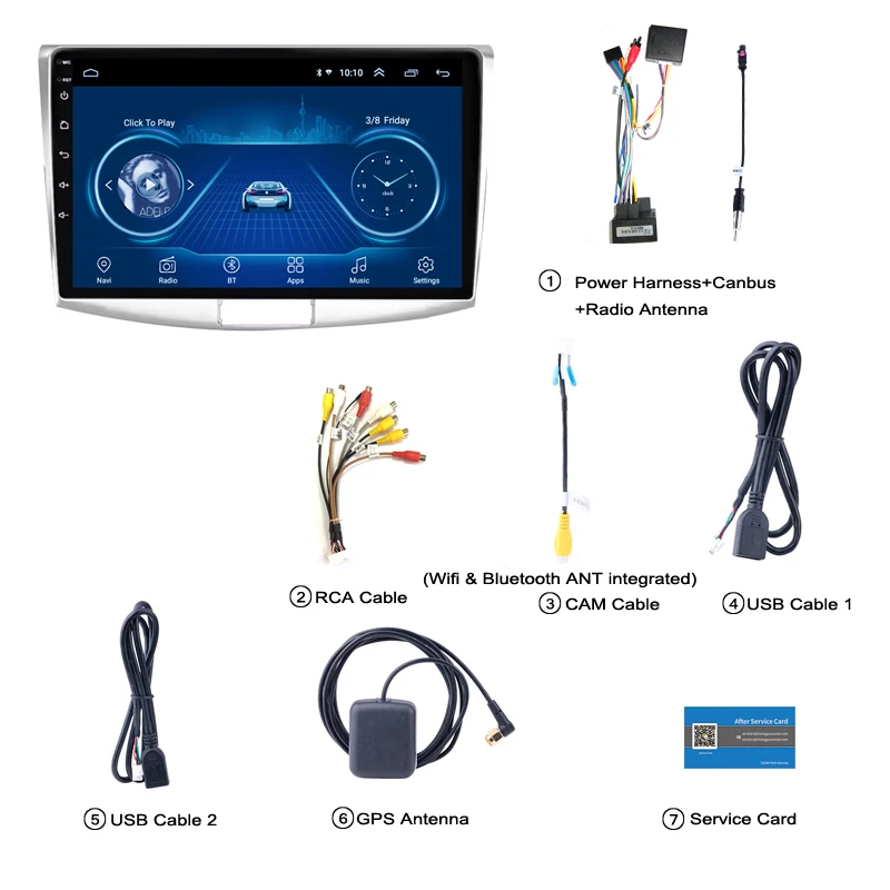 Top 10.1 inch Android 8.1 car gps navigation for Volkswagen magotan CC passat 7 B7 2012-2018 with Bluetooth USB WIFI support SWC 5