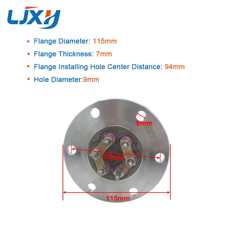 LJXH Электрический нагреватель Нагревательный элемент для масла 220 V/380 V 304SUS нагревательная трубка Dia.12mm 9/12/15/18KW для термомасляный плита
