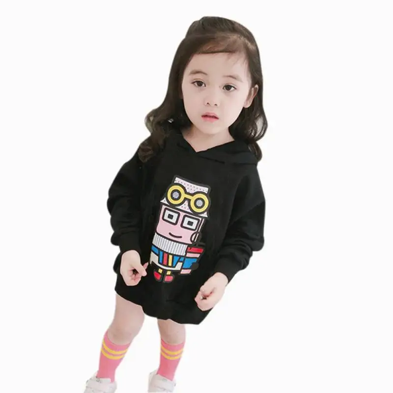 Baby Girl Clothes Long Sleeve AutumnWinter Baby Sweatshirts Girls Kids Hoodies Clothing Cartoon Print