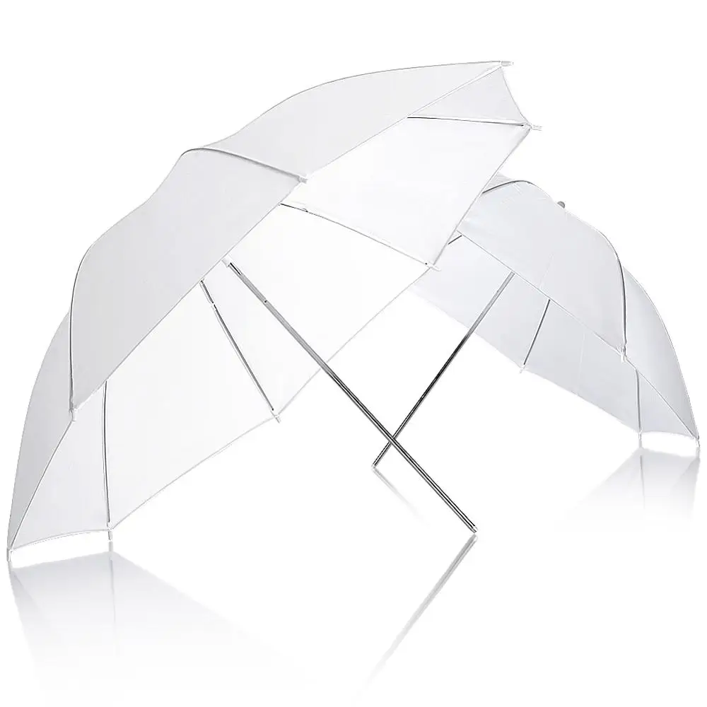 Neewer 220V 45W комплект дневного света с (2) белые полупрозрачные зонтики + 1 9 м